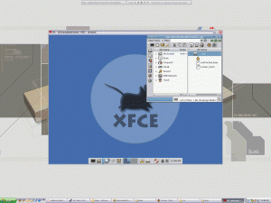 XFCE4 settings in a FreeNX session
